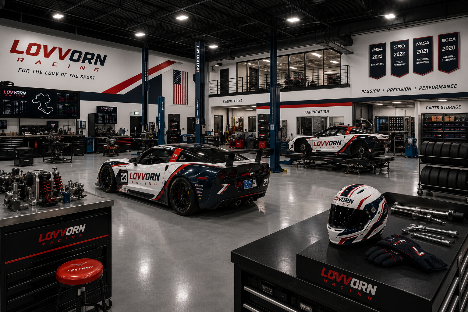 Lovvorn Racing workshop concept